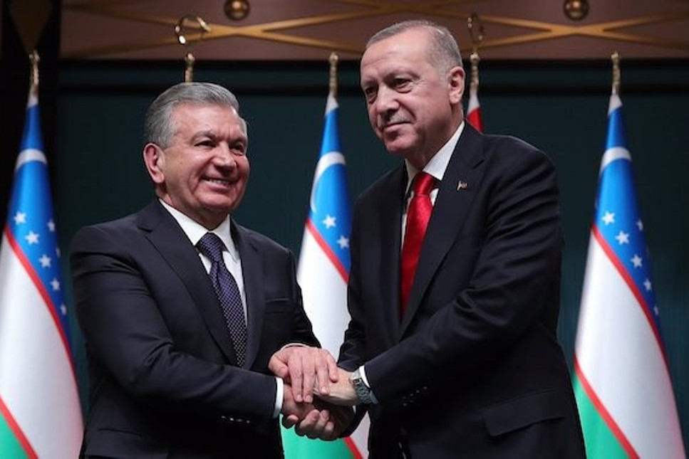 Cumhurbaşkanı Erdoğan'dan Özbekistan'la 5 milyar dolarlık ticaret hedefi